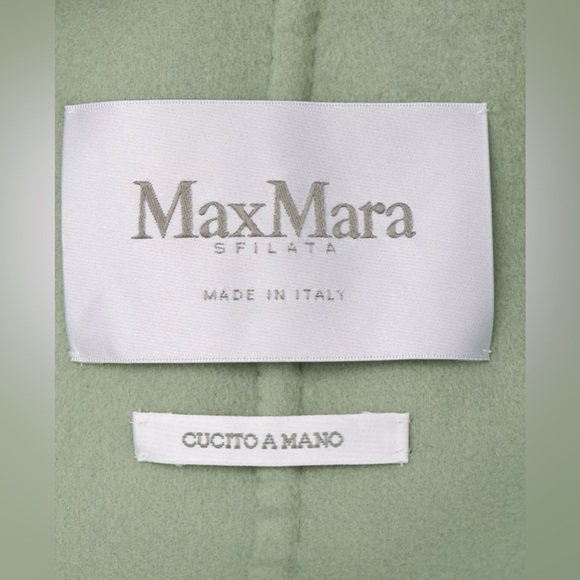 “SOLD💵” RRP€2300 MAX MARA SFILATA Hans Cashmere & Wool Coat IT42/ US 8/ GB 10 M - Picture 6 of 7